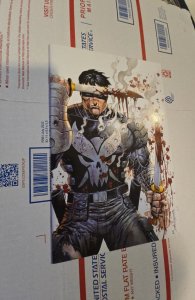 Punisher #1 Kirkham Virgin Cover (2022) w coa