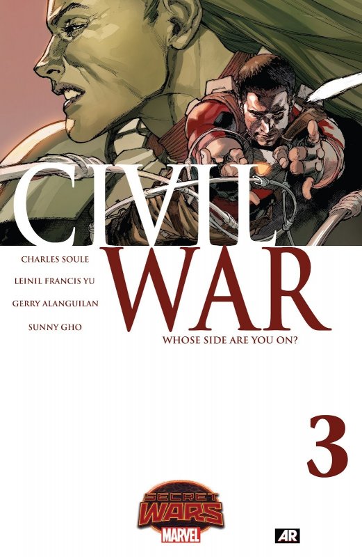CIVIL WAR #03 (2015) LEINIL FRANCIS YU | DIRECT EDITION | SECRET WARS