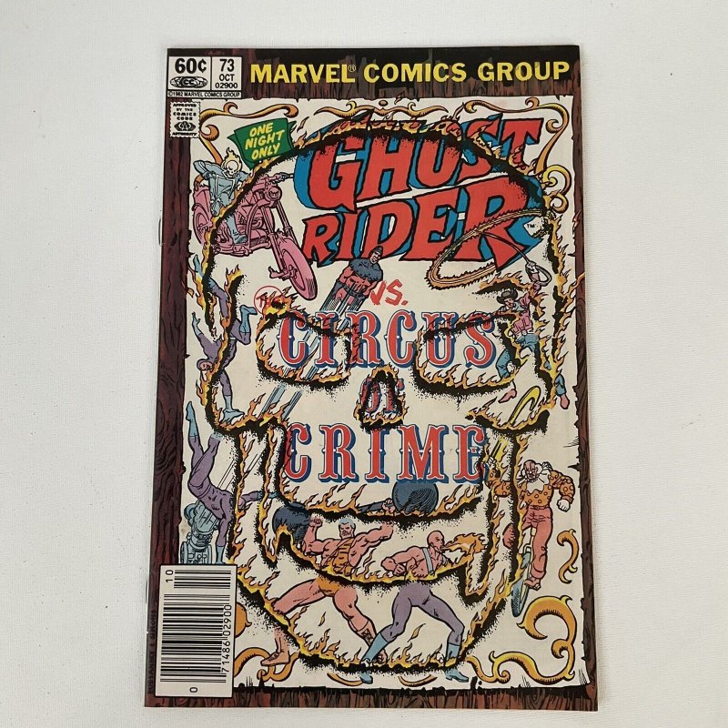 Ghost Rider 73 Very Fine Vf 8.0 Marvel 1982
