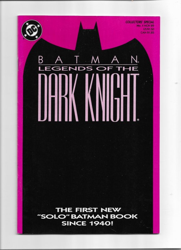 Legends of the Dark Knight #1 (1989) VF-NM