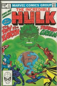 Incredible Hulk Annual #11 ORIGINAL Vintage 1982 Marvel Comics Spiderman