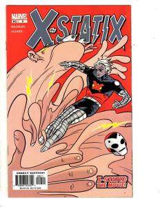 Lot Of 10 X-Statix Marvel Comic Books # 1 Giant Sz 2 3 4 5 6 7 8 9 10 X-Men CR53