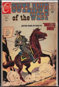 Outlaws of the West #66 (1967) Captain Doom