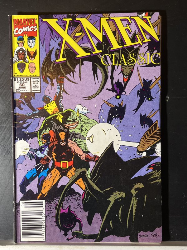 X-Men Classic #60 Newsstand Edition (1991)