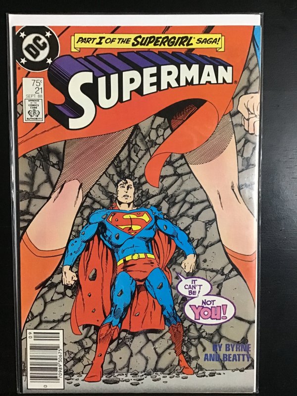 Superman #21 Canadian Variant (1988)