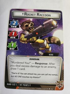 2021 Marvel Champions: Galaxy's Most Wanted: Rocket Raccoon