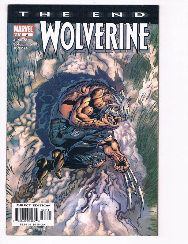 Wolverine The End # 3 NM Marvel Comic Book Logan Cyclops Storm X-Men S80