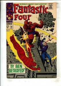 FANTASTIC FOUR #69 (6.0) KIRBY!! 1967