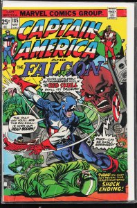 Captain America #185 (1975) Captain America and the Falcon