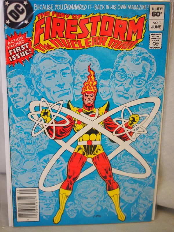The Fury of Firestorm the Nuclear Man 1 VF/NM condition. 2nd series 1982