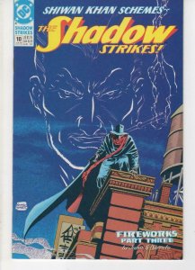 SHADOW STRIKES #10, VF/NM, Who Knows what EVIL lurks in the heart's of men