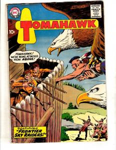 Tomahawk # 55 FN- DC Silver Age Comic Book Eagle Indian Western Cowboy JL16