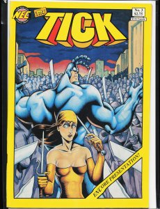 The Tick #3 Fifth Print Cover (1990) The Tick