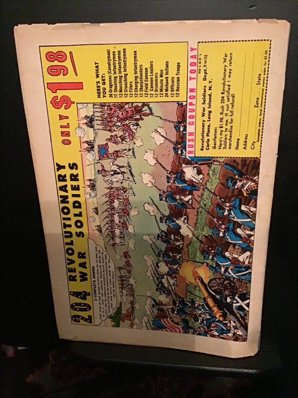 Action Comics #280 (1961) Good condition. Brainiac! GD Taped spine chipping.