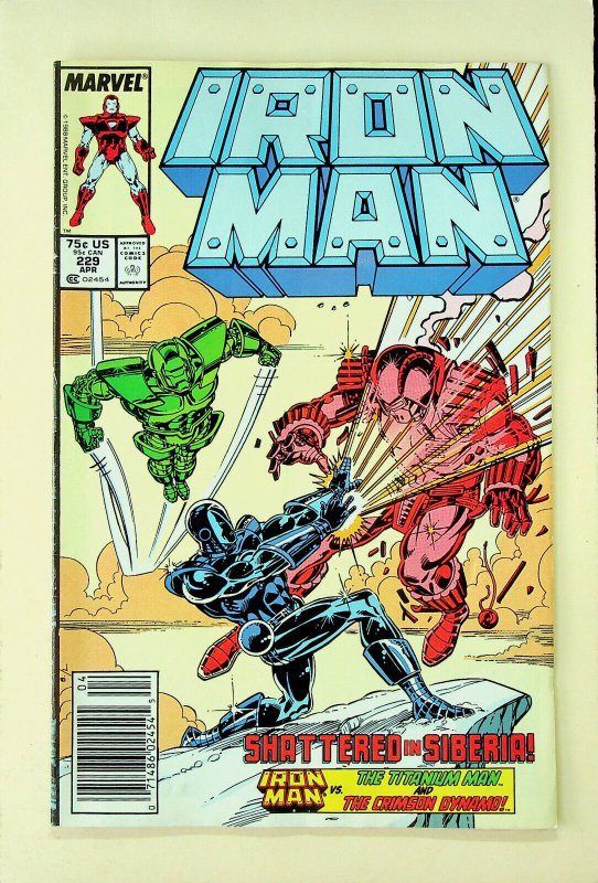 Iron Man #229 (Apr 1988, Marvel) - Very Fine