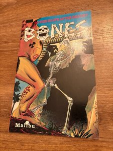 Bones # 1 VF/NM Malibu Comic Book 10 J408