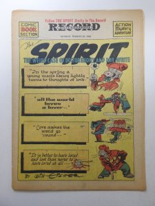 The Spirit #96 (1942) Newsprint Comic Insert Rare!