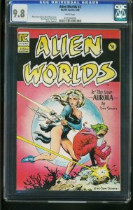 ALIEN WORLDS #2 1983-CGC GRADED 9.8 WHITE PAGES-DAVE STEVENS 0192304016