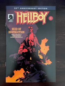 Hellboy Seed of Destruction 25th Anniversary #1 Dark Horse 2019 VF 8.0