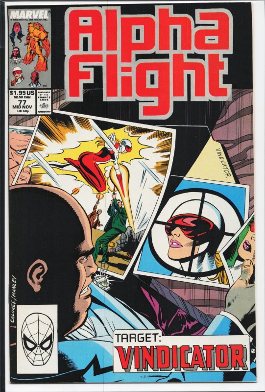Alpha Flight #77 (1989) Alpha Flight