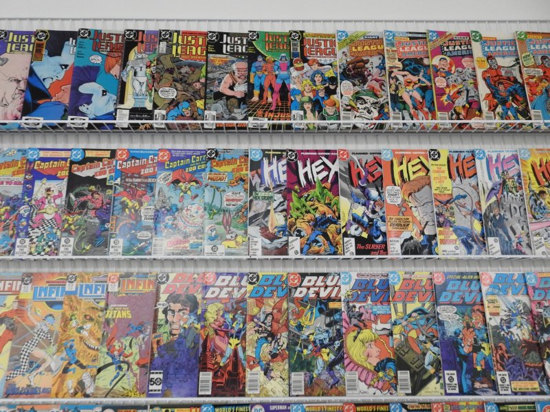 Huge Lot 180 Comics W/ Worlds Finest, Justice League, Swamp Thing, +More Avg FN+