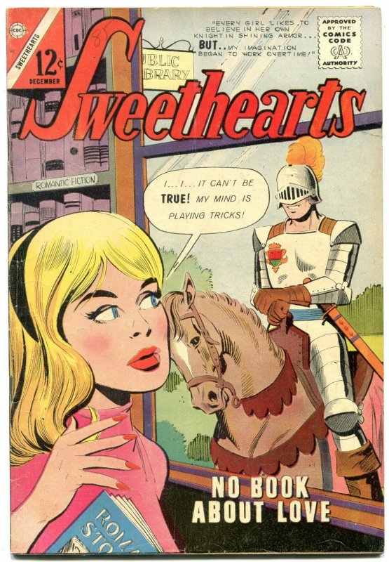 Sweethearts #85 1965- Knight cover- Charlton Silver Age Romance VG/FN