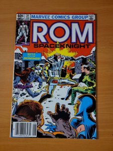 Rom #31 Newsstand Variant ~ NEAR MINT NM ~ 1982 Marvel Comics