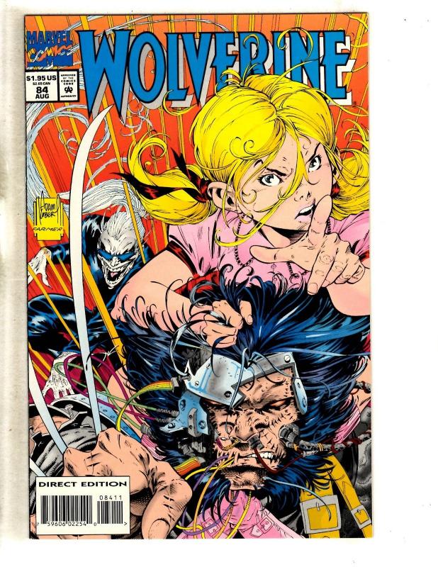 Lot Of 10 Wolverine Marvel Comic Books # 82 83 84 85 86 87 88 89 90 91 DB7