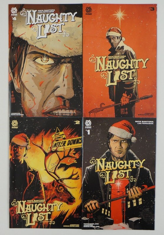 Naughty List #1-4 VF/NM complete series Aftershock new origin of Santa  Claus set | Comic Books - Modern Age