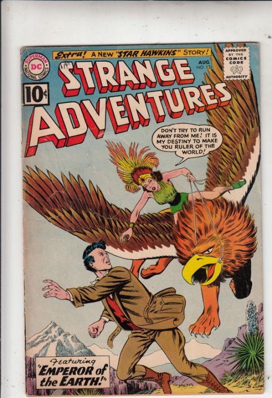 Strange Adventures #131 (Aug-61) VG+ Affordable-Grade Star Hawkins