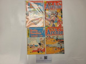 4 Archie Comics #187 236 Betty and Me + #191 195 Archie 98 TJ26