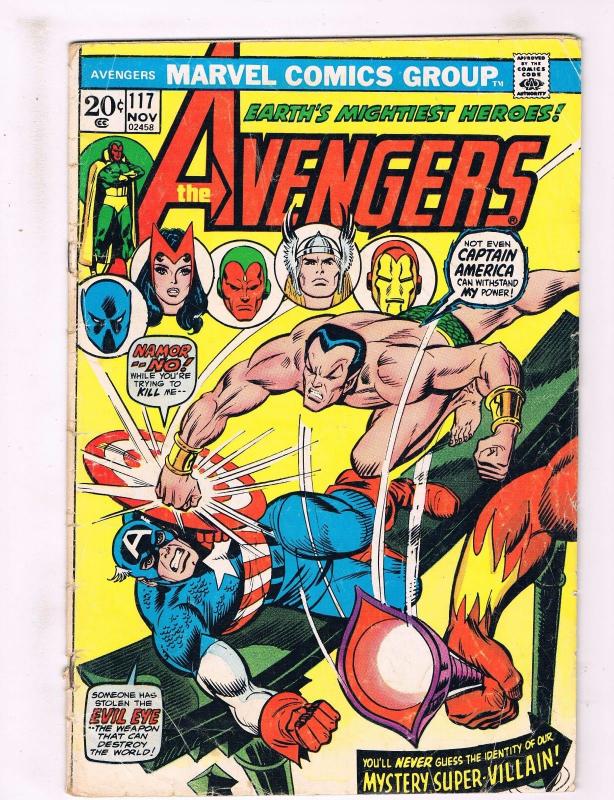 Avengers # 117 VG Marvel Comic Book Captain America Iron Man Hulk Thor AD2