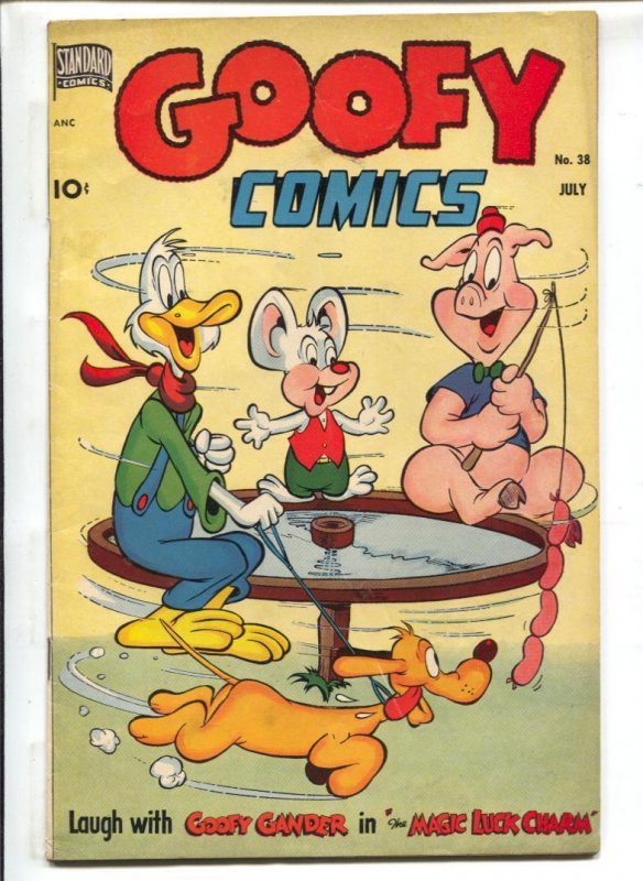 Goofy #38 1950-Standard-Goofy Gander-FN