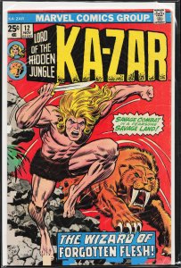 Ka-Zar #12 (1975) Ka-Zar