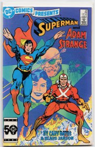 DC Comics Presents #82 (1985) Adam Strange