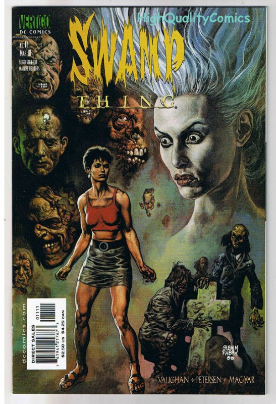 SWAMP THING #11, NM+, Vertigo, Glenn Fabry, Virgin, 2000, more in store