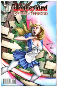 GRIMM FAIRY TALES Down the RABBIT HOLE #5 B, NM, 2013, Wonderland, more in store