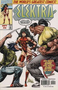 Elektra (2nd Series) #10 VF ; Marvel | Wolverine