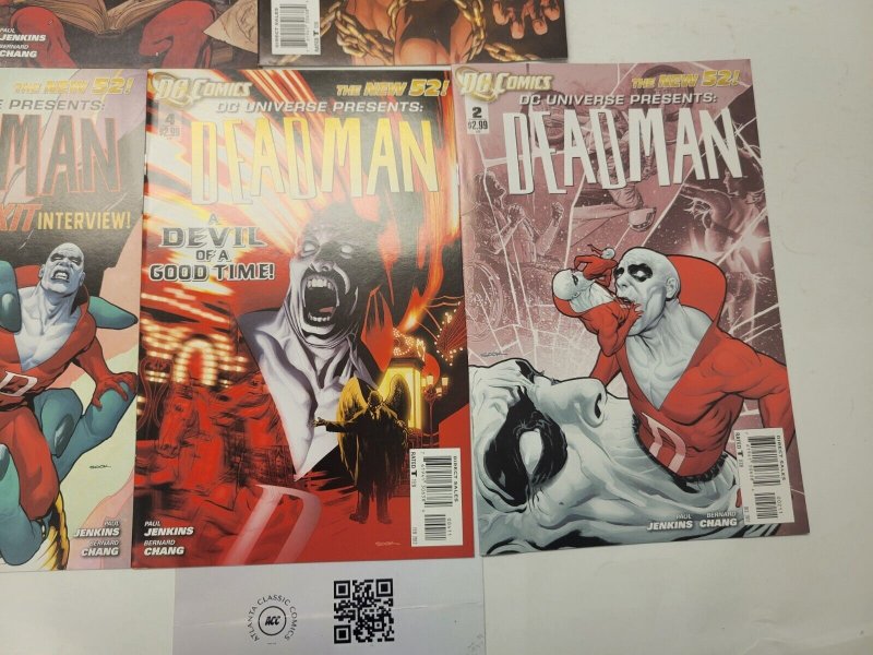 4 Deadman DC Comic Books #1 3 4 5 New 52 89 TJ26