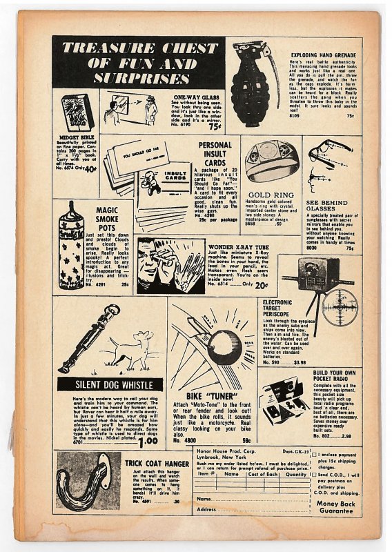 Midnight Mystery (1961) #4 VG