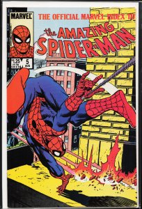 The Official Marvel Index to the Amazing Spider-Man #5 (1985) Spider-Man