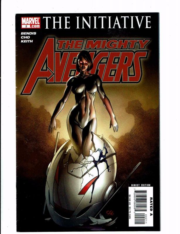 Lot Of 3 Mighty Avengers Marvel Comic Books # 2 3 4 Iron Man Hulk Thor Wasp BH5