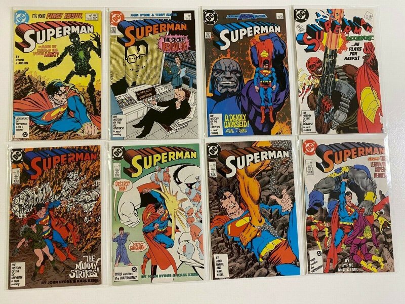 Superman run #1-49 8.0 VF (1987-90 2nd Series) 