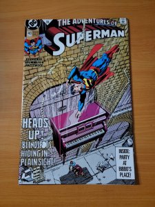Adventures of Superman #483 Direct Market Edition ~ NEAR MINT NM ~ 1991 DC Comic