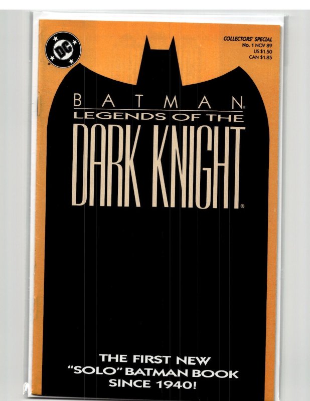 Legends of the Dark Knight #1 (1989) Batman