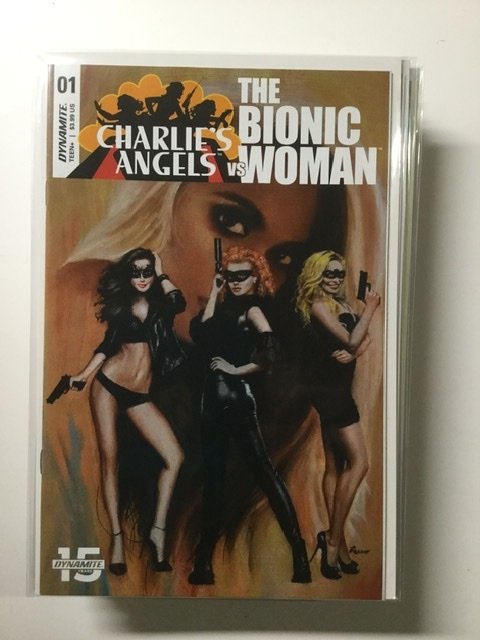 Charlies Angels Vs The Bionic Woman 2 2019 Hpa Comic Books Modern Age Dynamite 