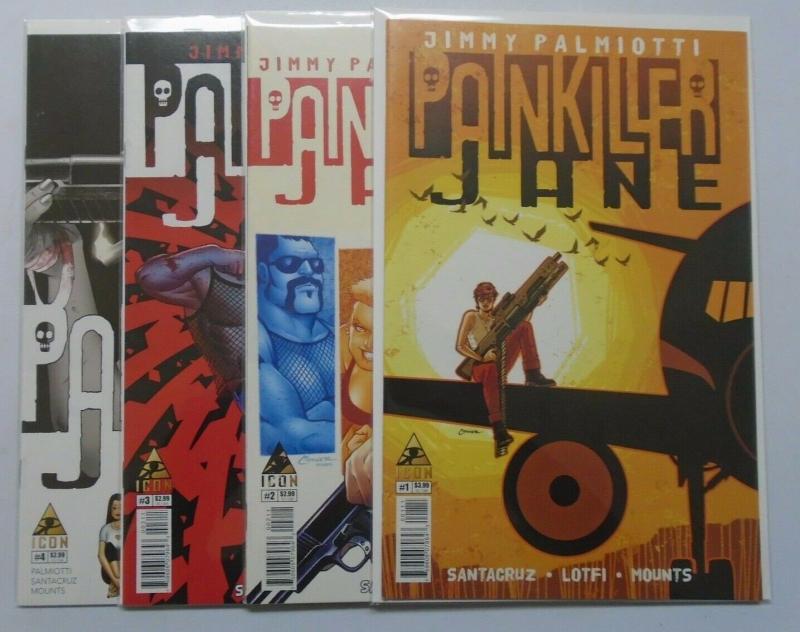 Painkiller Jane Set:#1-4 8.0/VF (2013)