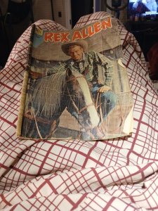 REX ALLEN #12 Golden Age 1954 DELL COMICS PHOTO COVER Western Cowboy Hero Book