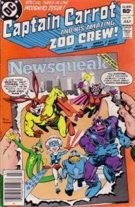 Captain Carrot and His Amazing Zoo Crew #17 (Newsstand) FN; DC | save on shippin