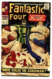 FANTASTIC FOUR #61 UK pence variant 1967-JACK KIRBY-SANDMAN SILVER SURFER